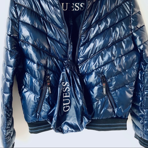 Guess Quilted Puffer Jacket - Picture 5 of 8